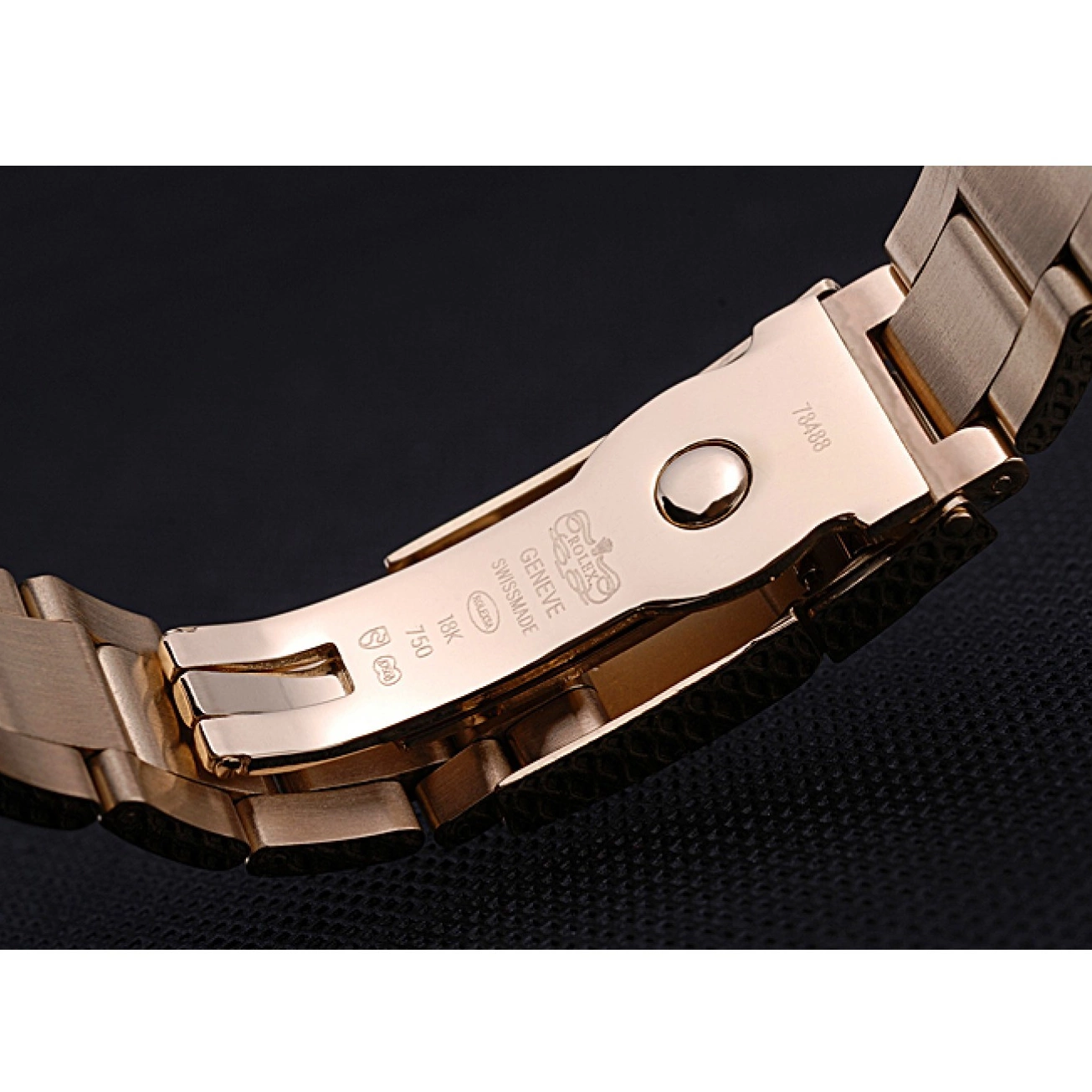 Aaa replica watch Gold Bracelet White Black Rolex with Cosmograph Daytona 622548 Subdials 0625